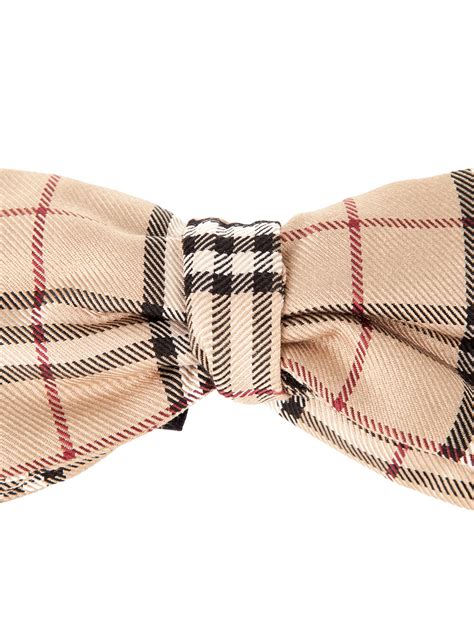 red burberry bow tie|Burberry men's ties.